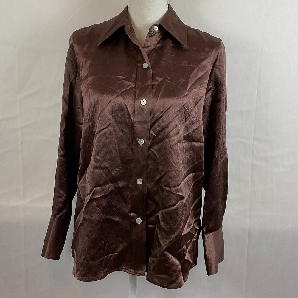 Rails Brown Blouse with Classic Design